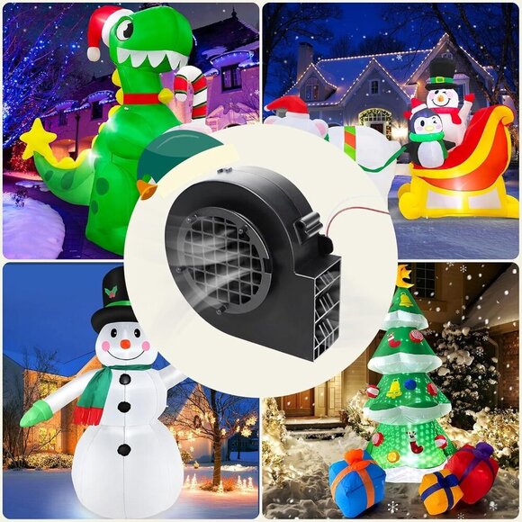 Christmas Replacement Inflatable Fan 1A Blower Brushless DC for Yard Decor - Picture 4 of 8